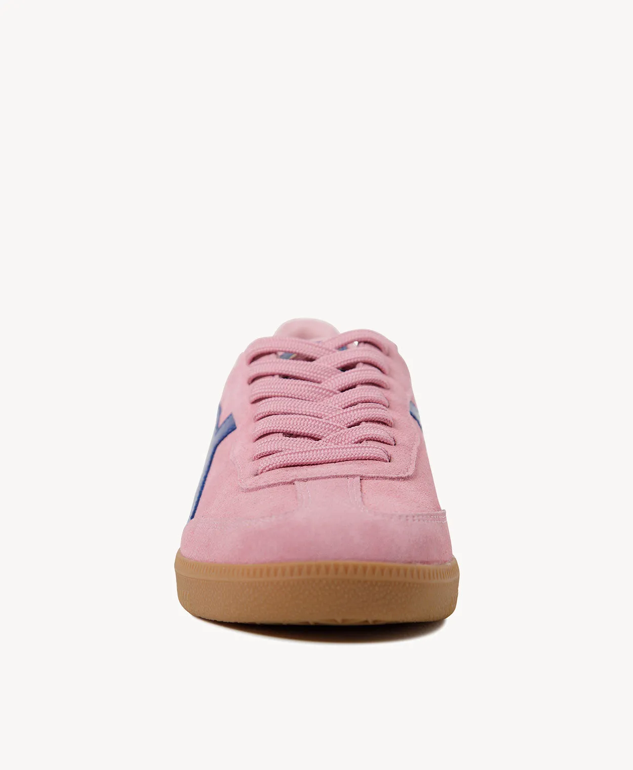 2001 Crossroads - Pink Soft Suede/Deep Blue Leather