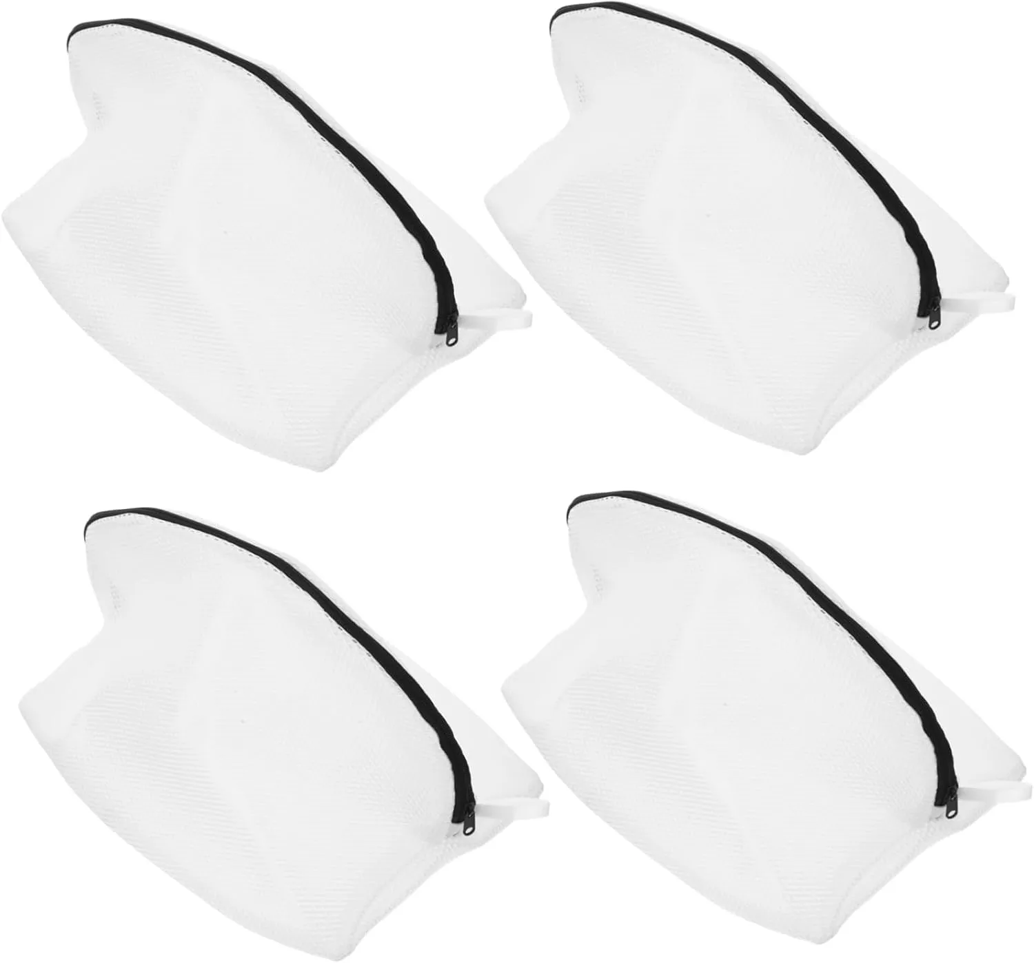 4pcs Washing Machine Shoe Bag Sneaker Laundry Bags Zipper Mesh Shoes Laundry Washing Pouch For Daily Use And Outdoor Travel