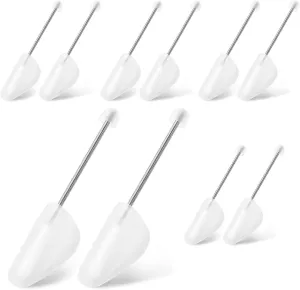 5 Pairs Shoe Trees for Men Plastic Shoe Stretcher, Shoe Trees for Various Types of Shoe
