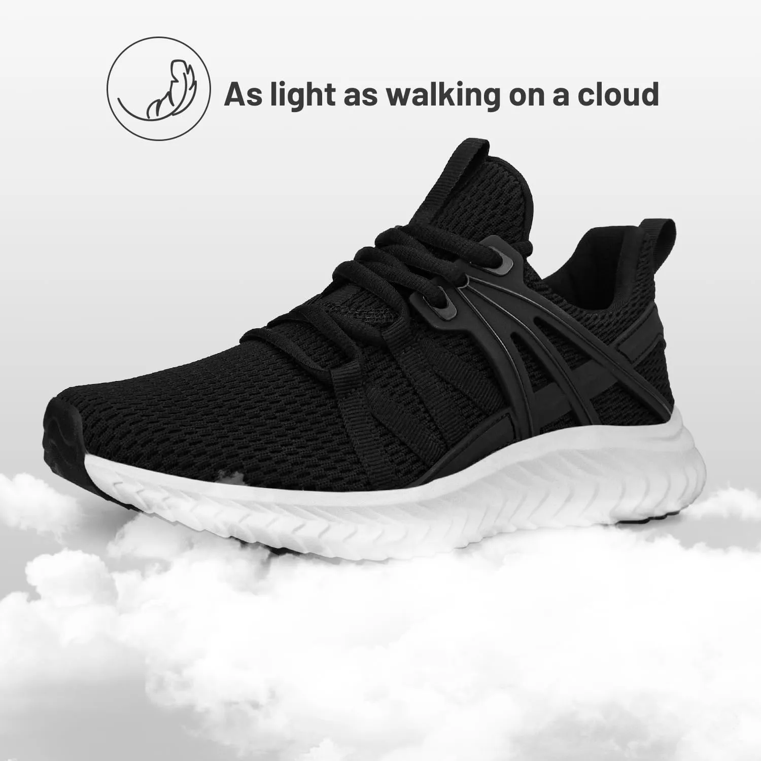 Abboos Womens Slip On Sneakers Women Walking Tennis Shoes Lightweight Casual Sneakers for Gym Travel Work
