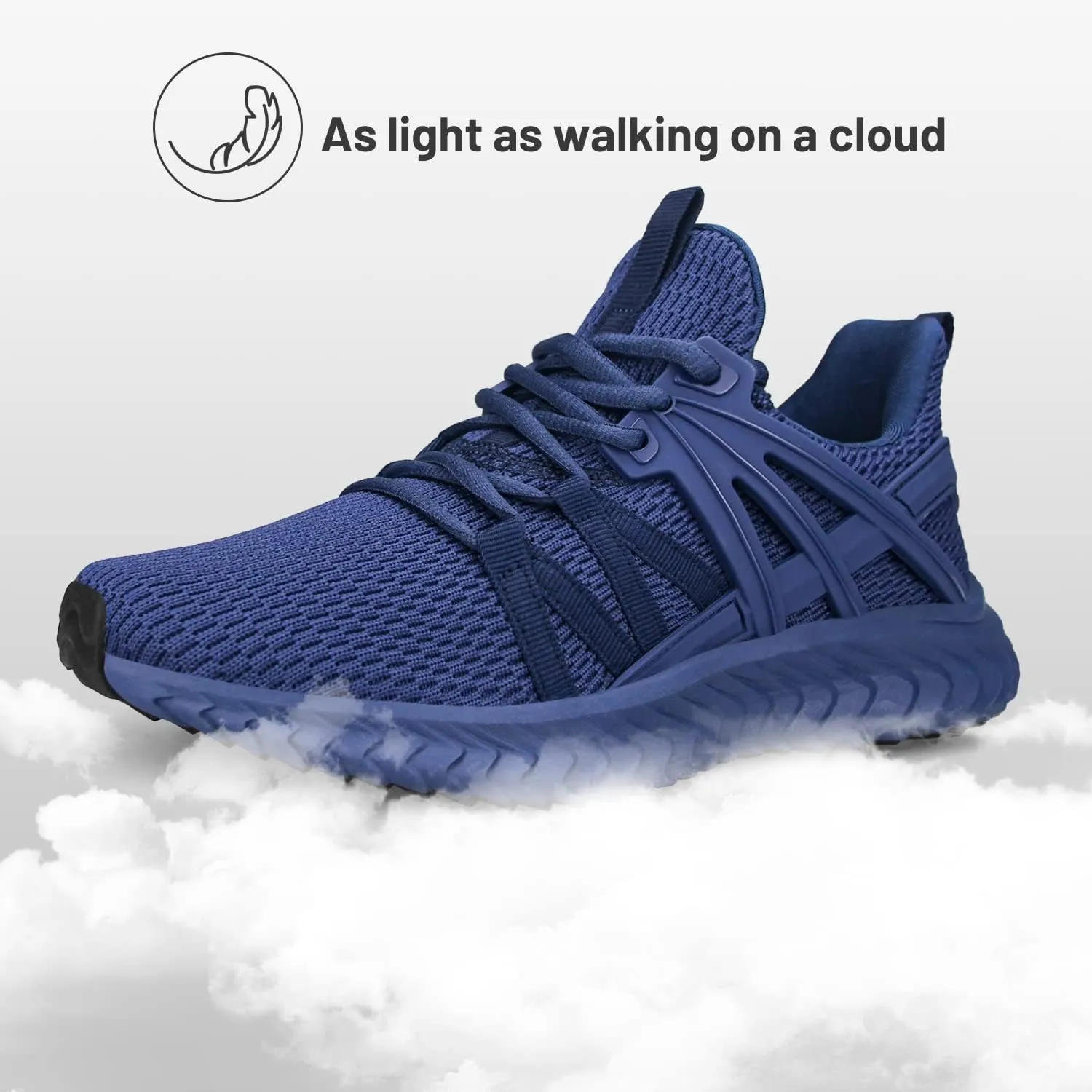 Abboos Womens Slip On Sneakers Women Walking Tennis Shoes Lightweight Casual Sneakers for Gym Travel Work