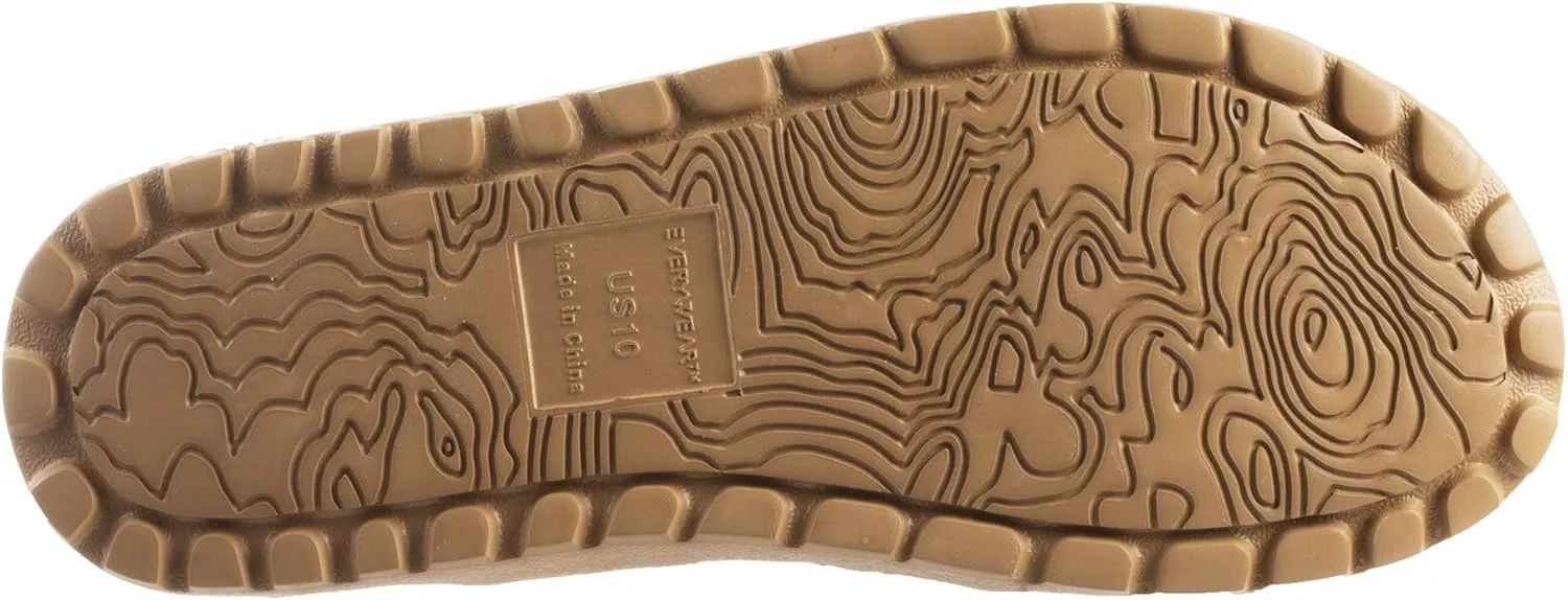 Acorn Men's Everywear Casco Sandal, Lightweight with a Cushioned Footbed and a Soft Knit Fabric