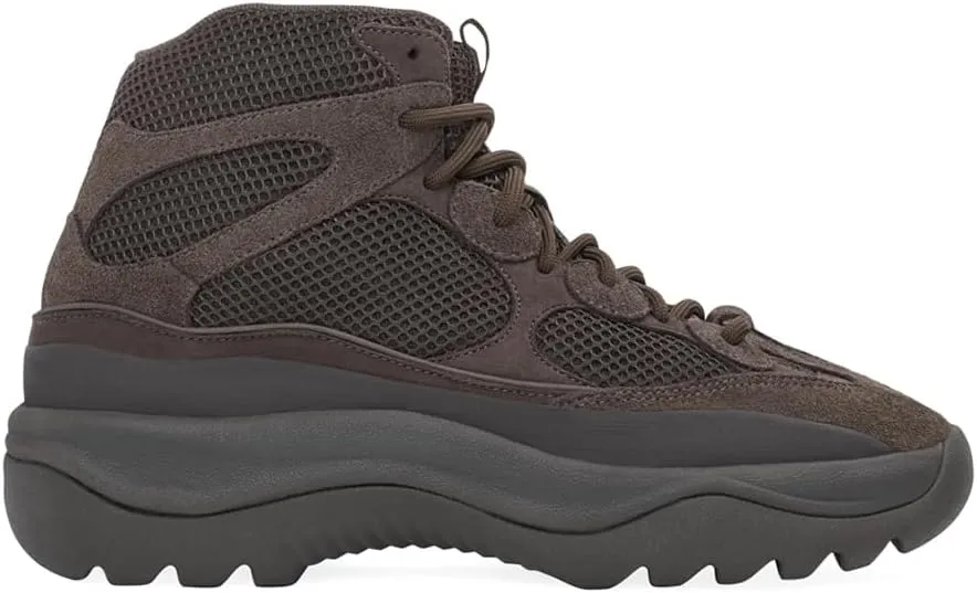 adidas Mens Yeezy Dsrt Lace Up Casual Boots Ankle - Brown