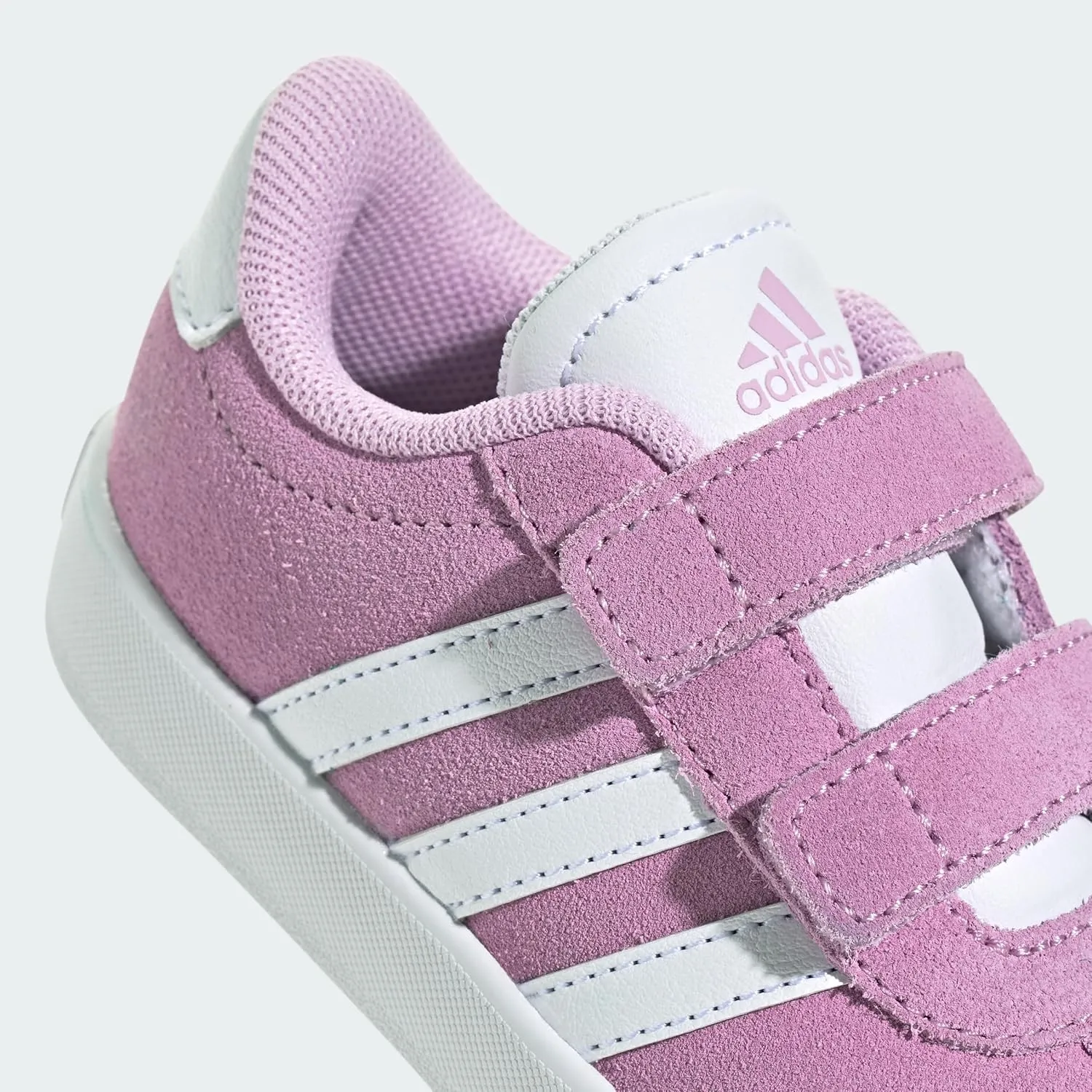 adidas Unisex-Baby Vl Court 3.0 Hook & Loop Sneaker