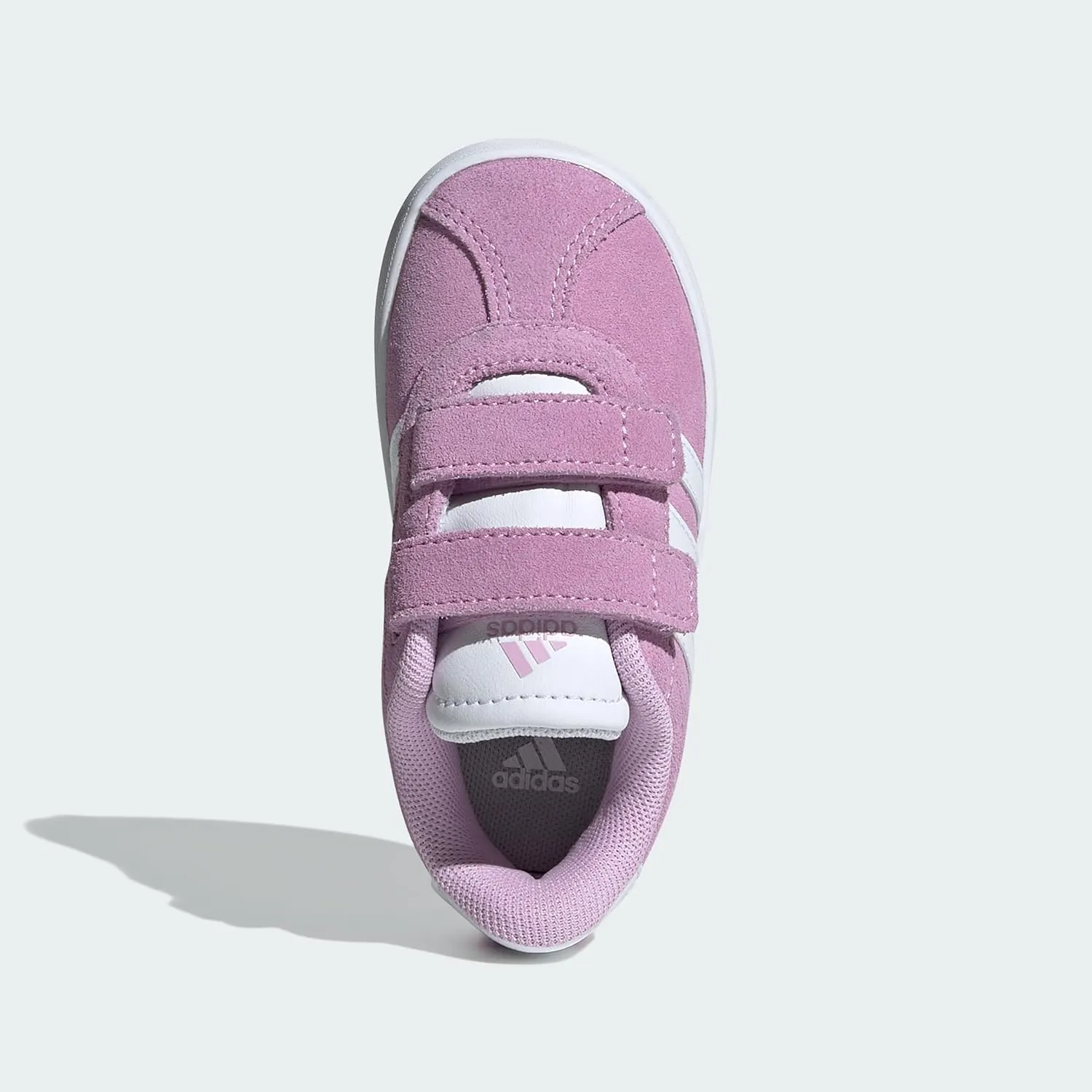 adidas Unisex-Baby Vl Court 3.0 Hook & Loop Sneaker