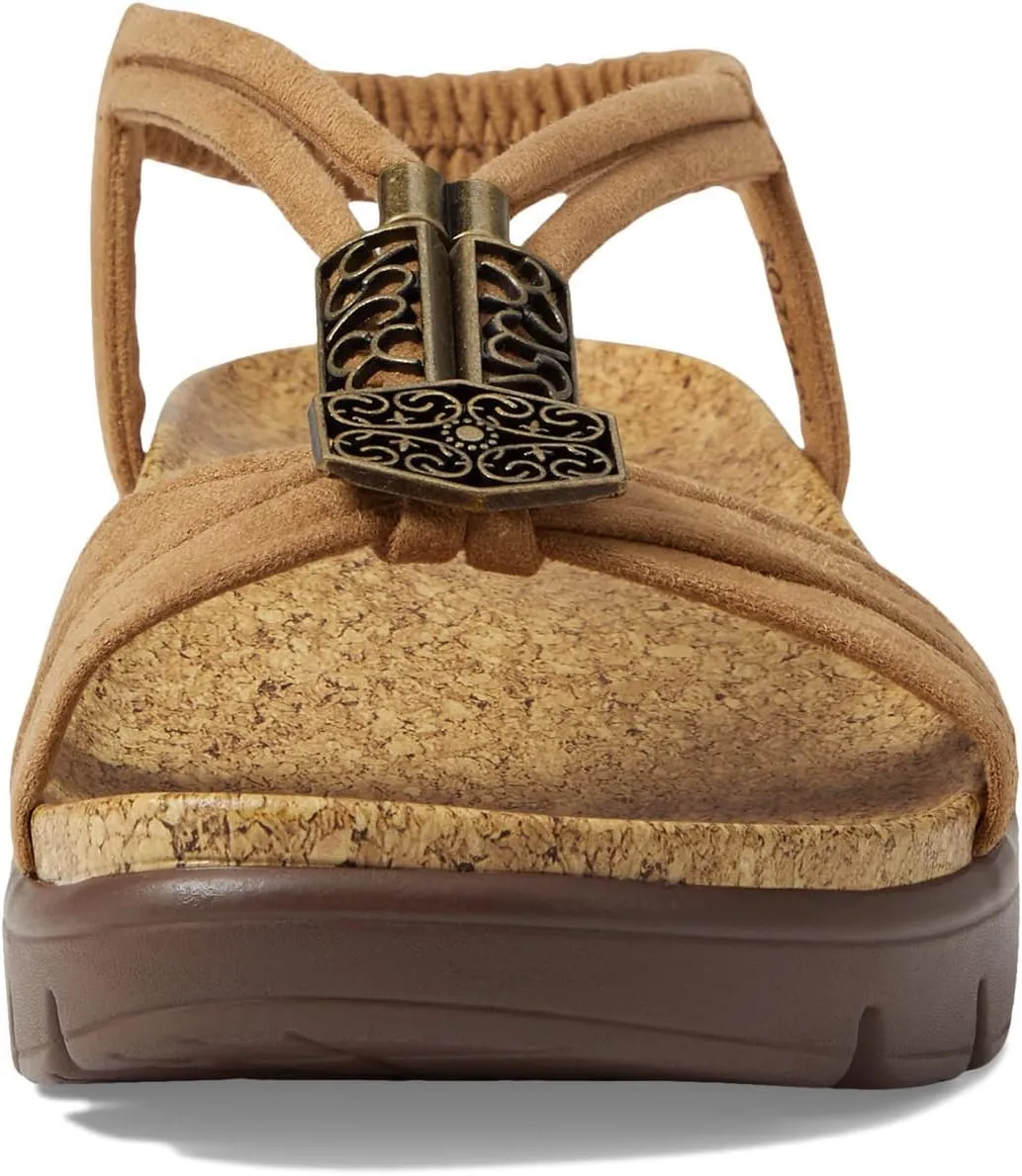 Alegria Women Roz - Arch Support Chunky Platform - For Travel and Everyday Activity - Vegan Braided Adjustable Buckle Slingback Slide Sandal