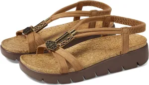 Alegria Women Roz - Arch Support Chunky Platform - For Travel and Everyday Activity - Vegan Braided Adjustable Buckle Slingback Slide Sandal