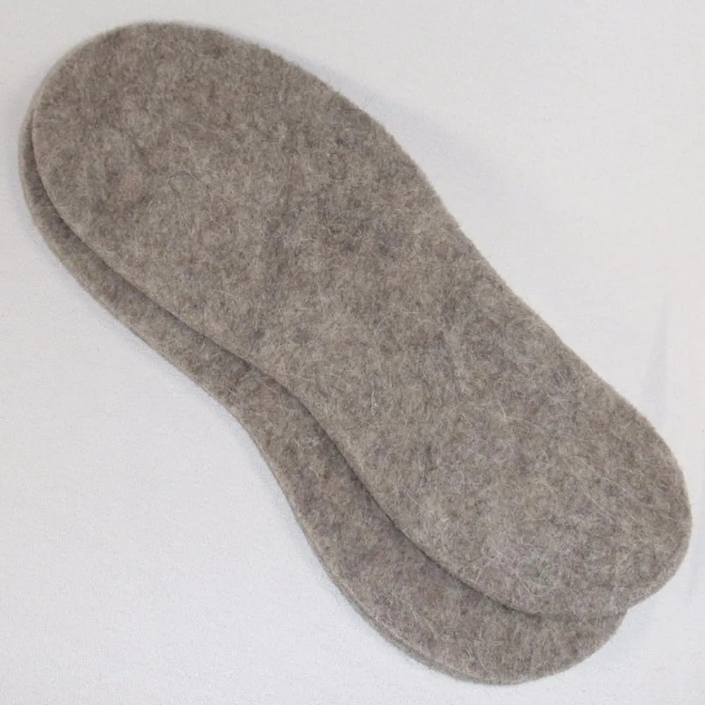 Alpaca Wool Warm Shoe Insert - Wool Shoe Insoles for Boot Soft Winter Warm Shoe Replacement Men 14