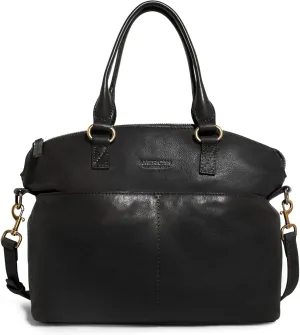 American Leather Co. Carrie Dome Satchel Crossbody Bag