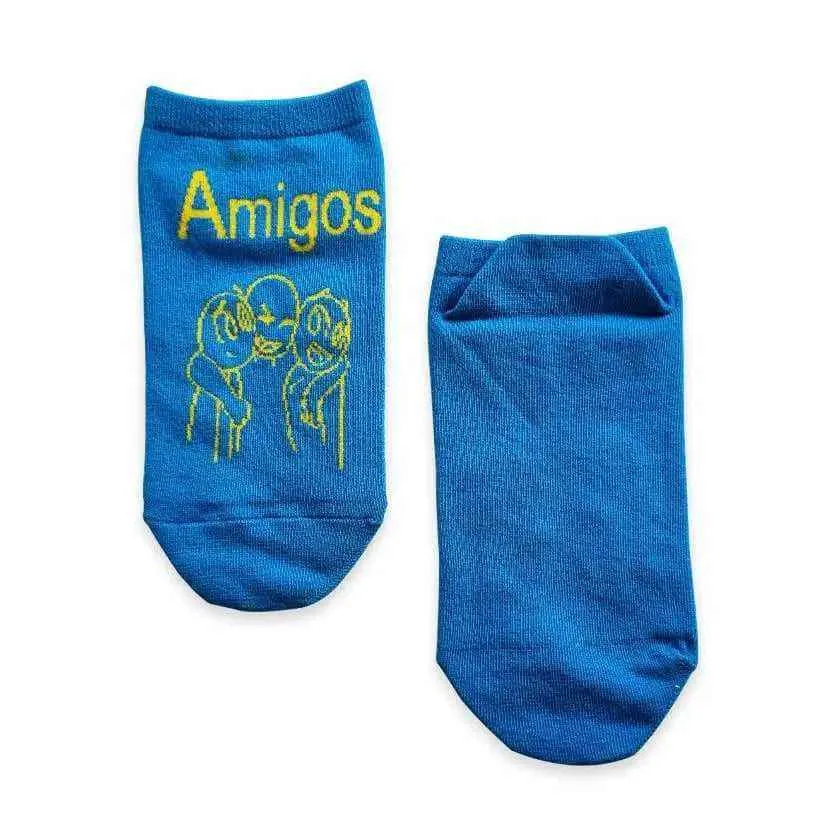 Amigos Friendship Sneaker Socks - Stylish and Comfortable Sneaker Socks (Pack Of 1)