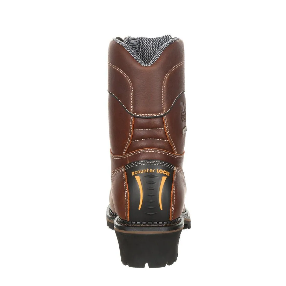 AMP LT Logger Composite Toe Waterproof Work Boot Brown