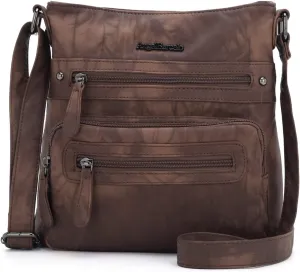 Angel Barcelo Crossbody Bags for Women,Ultra Soft Leather Purses for Women