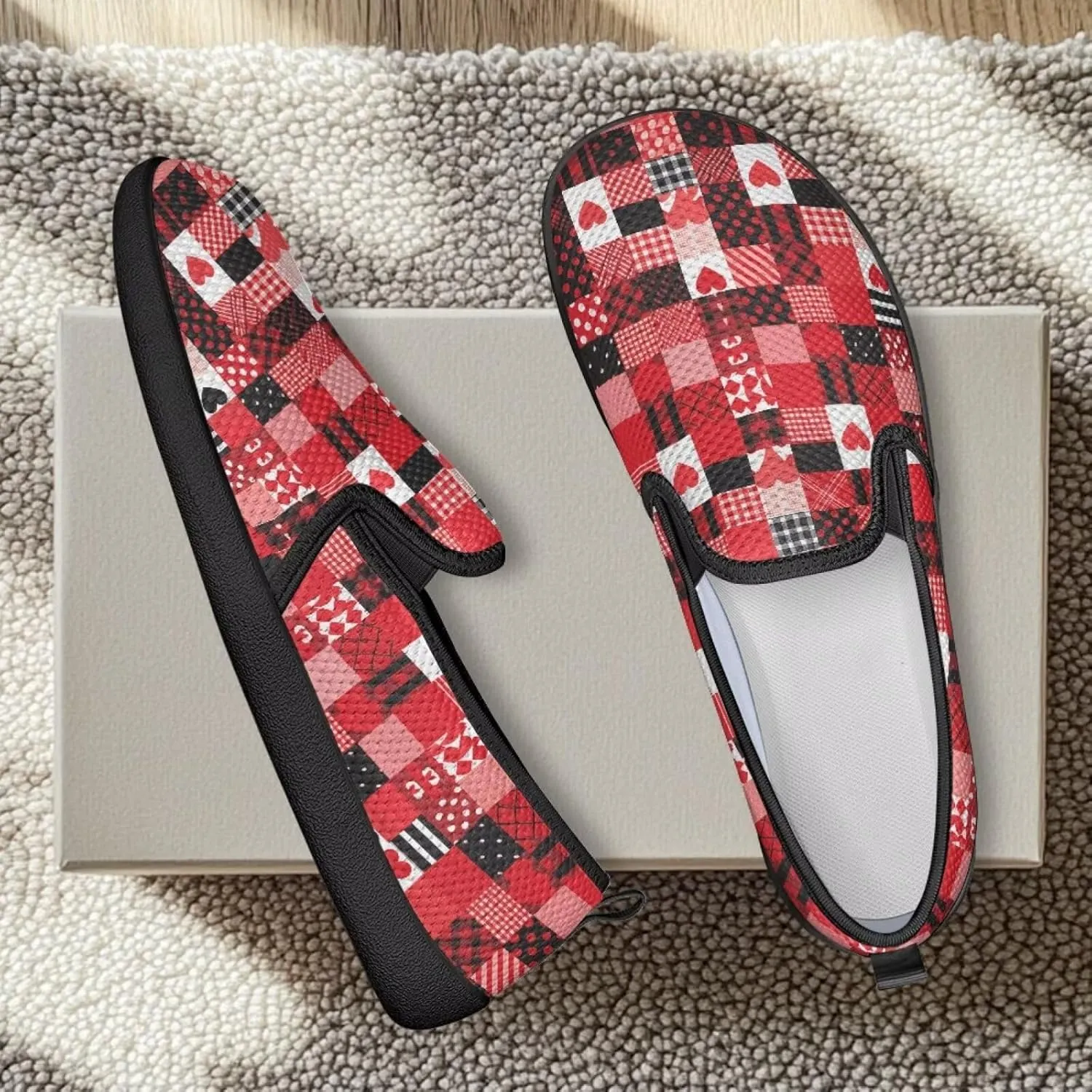 Animal Painted Women's Walking Shoes Fashion Casual Hand Free Slip On Sneakers Soft Breathable Gym Fitness Minimalist Comfy Traveling
