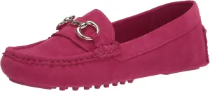 Anne Klein Womens Chrystie Faux Leather Driving Moccasins Moccasins