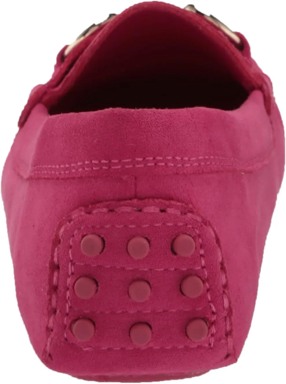 Anne Klein Womens Chrystie Faux Leather Driving Moccasins Moccasins