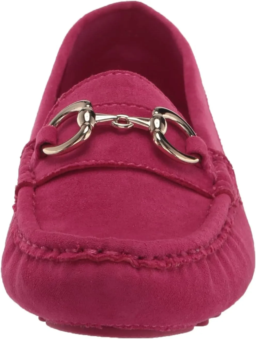 Anne Klein Womens Chrystie Faux Leather Driving Moccasins Moccasins