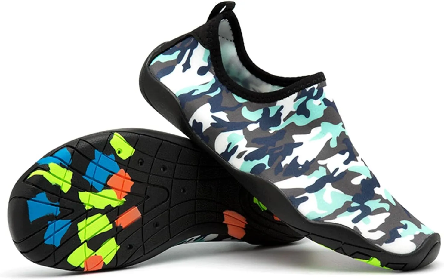 Aqua Shoes for Women Men Barefoot Quick Dry Water Shoes Beach Swim Pool Surf Hiking Kayaking Yoga Outdoor Sports Non Slip Footwear