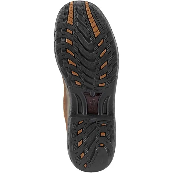 Ariat Brown Terrain Slip Resistant Pull-On Waterproof Womens Work Boots 10011845