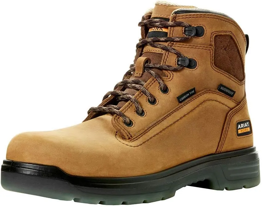 Ariat Men's Turbo 6" Waterproof Carbon Toe Work Boot