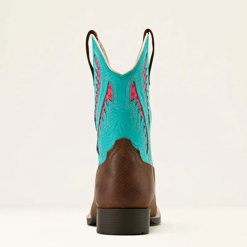 Ariat Yth Quickdraw Venttek Rich Clay/Turquoise