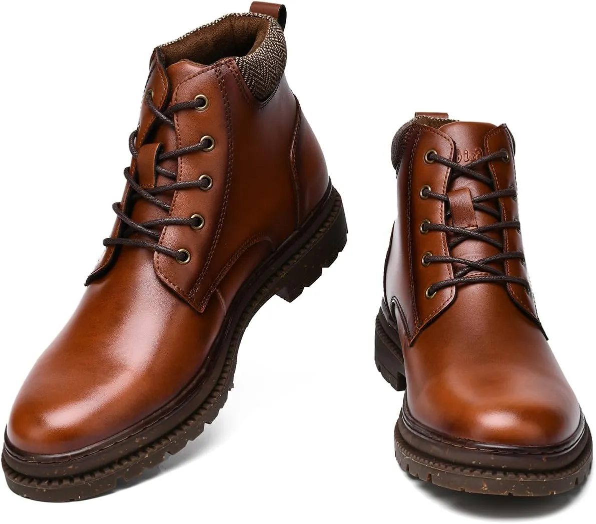 Arkbird Men's Motocycle Combat Boots, Comfortable Stylish Lace Up Fashion Casual Boot For Men