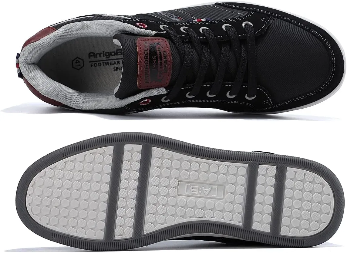 ARRIGO Bello Sneakers for Men Casual Shoes Low Top Comfortable Walking Shoes