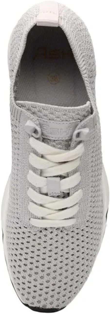 ASH Women's Laika Metallic Knit Sneaker Fashionable Lightweight Comfort Shoes with Breathable Design