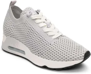 ASH Women's Laika Metallic Knit Sneaker Fashionable Lightweight Comfort Shoes with Breathable Design