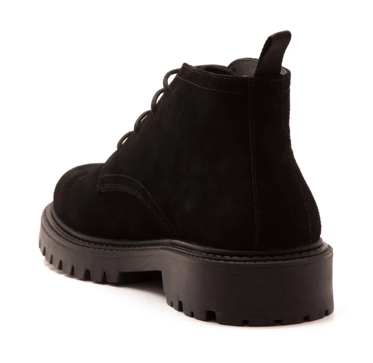 Axel Black Suede Men's Boots | Off The Hook London
