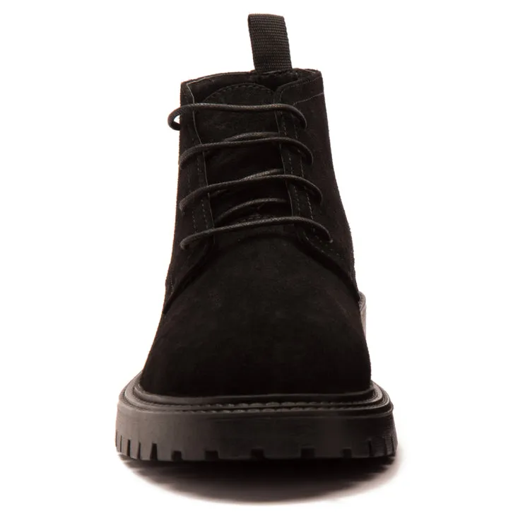 Axel Black Suede Men's Boots | Off The Hook London