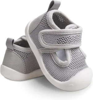 Baby First Walking Shoes 1-5 Years Old Lightweight Non-Slip Breathable and Comfortable, Suitable for Boys and Girls Infant Shoes Outdoor Running Sports Sneakers