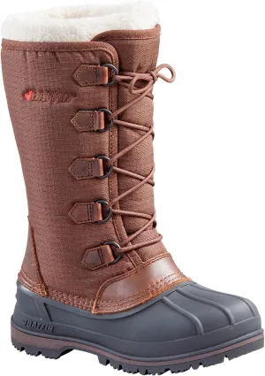 Baffin Women's OTTAWA Waterproof Insulated Tall-Height Lace-Up Snow Boots, Leather & Nylon Upper, Flexible Polar Rubber Base