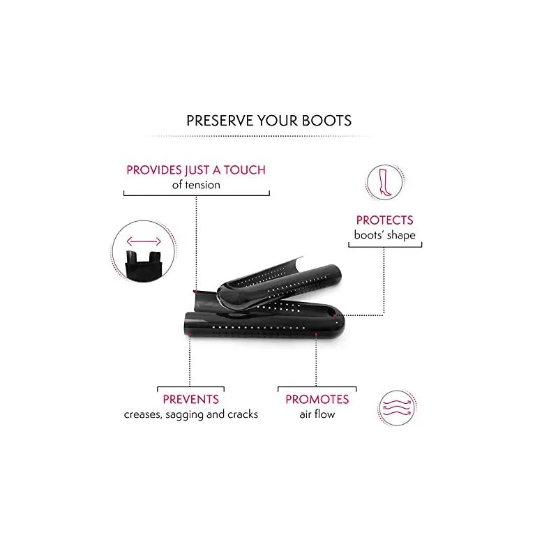 Bag-a-Vie Tall Boot Shapers For Women - Easy Glide Boot Stand-Up Inserts