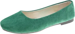 Ballet Flats Shoes for Women Women's Dress Pointed Toe Flats Comfortable Slip-On Casual Daily Wear Work Womens Shoes Solid Color Casual Loafers for Women