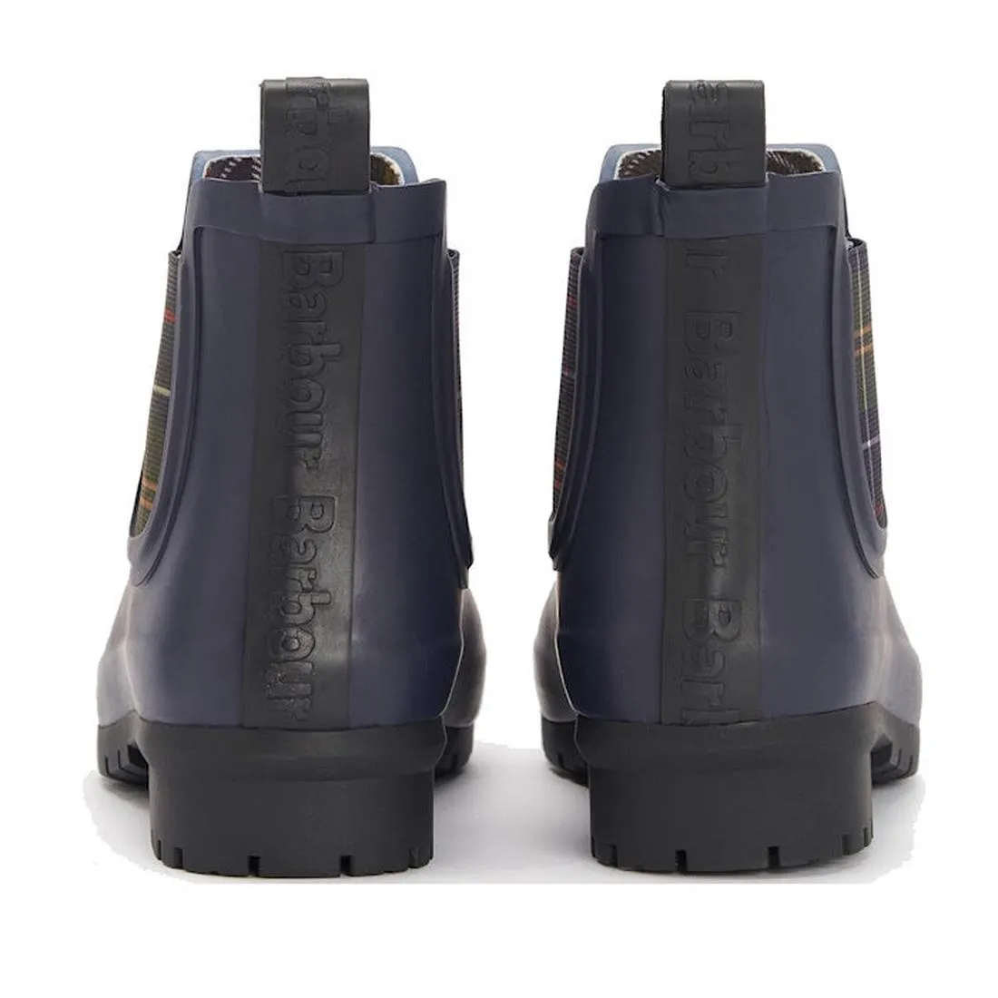 Barbour Kingham Navy Chelsea Wellingtons Womens Rainboot