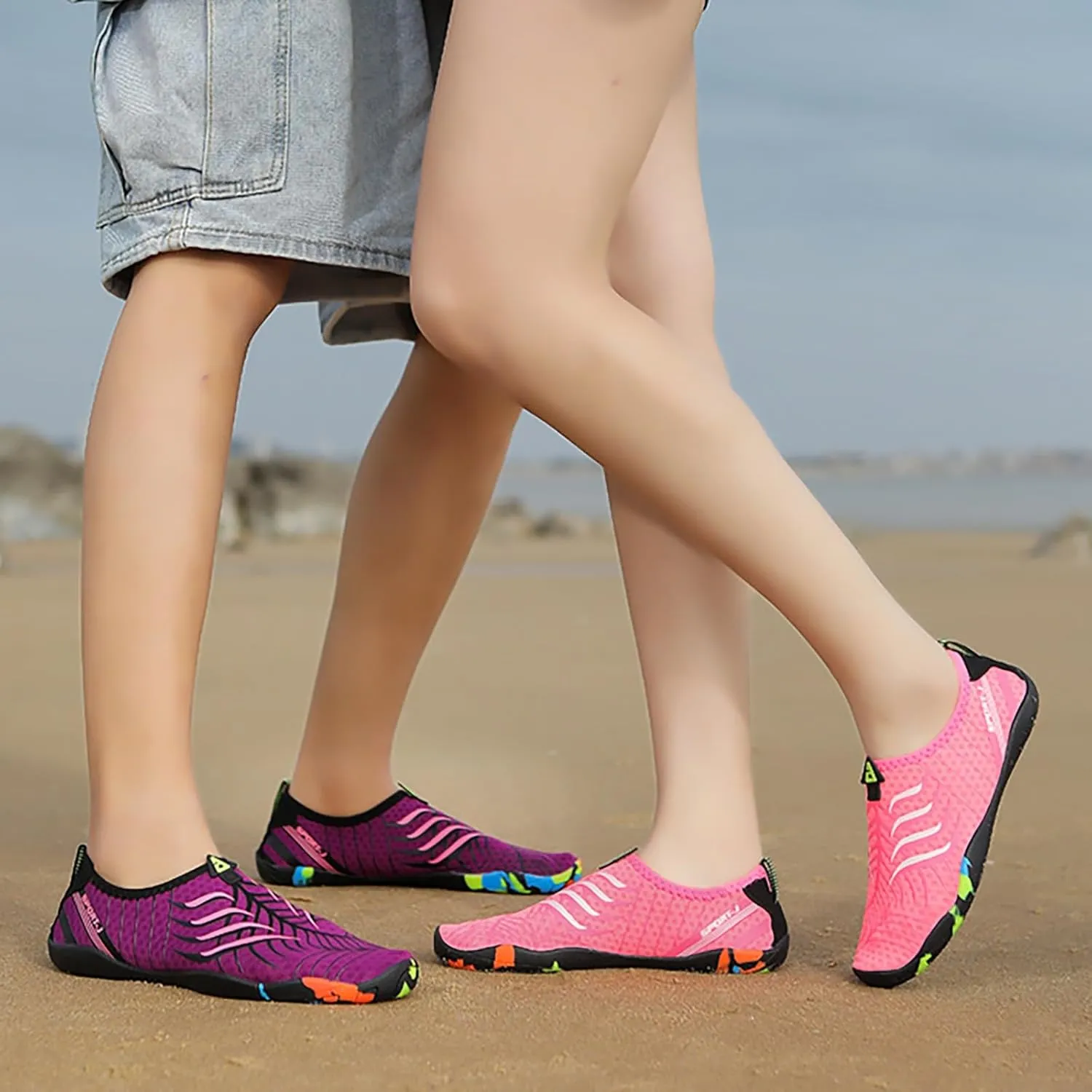 Barefoot Aqua Shoes Water Shoes for Women Men Quick Dry Beach Swim Pool Surf Hiking Kayaking Yoga Outdoor Sports Non Slip Footwear
