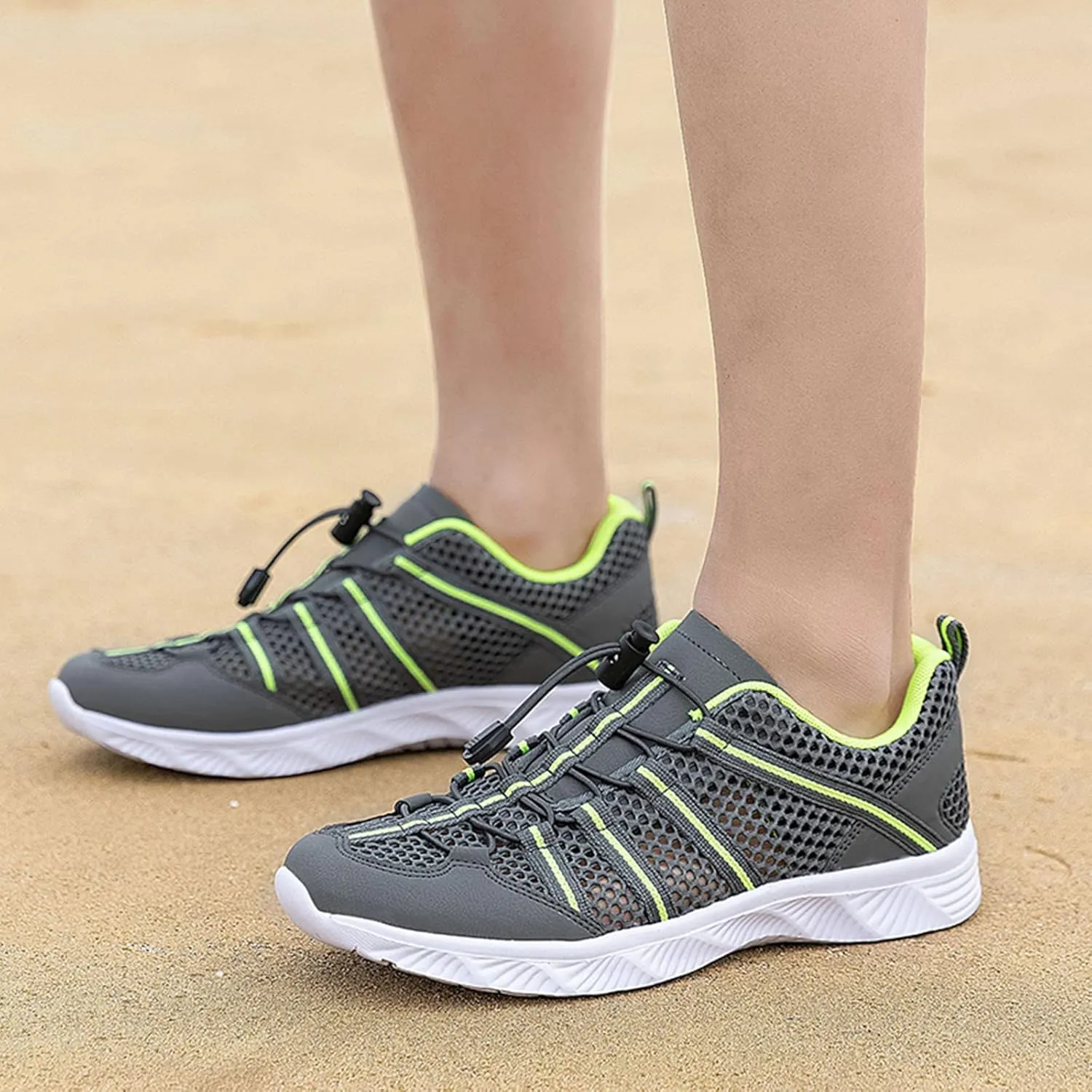 Barefoot Water Shoes Men Women Quick Dry Aqua Swim Beach Pool Surf Hiking Kayaking Outdoor Sports Shoes Lightweight Non Slip Breathable