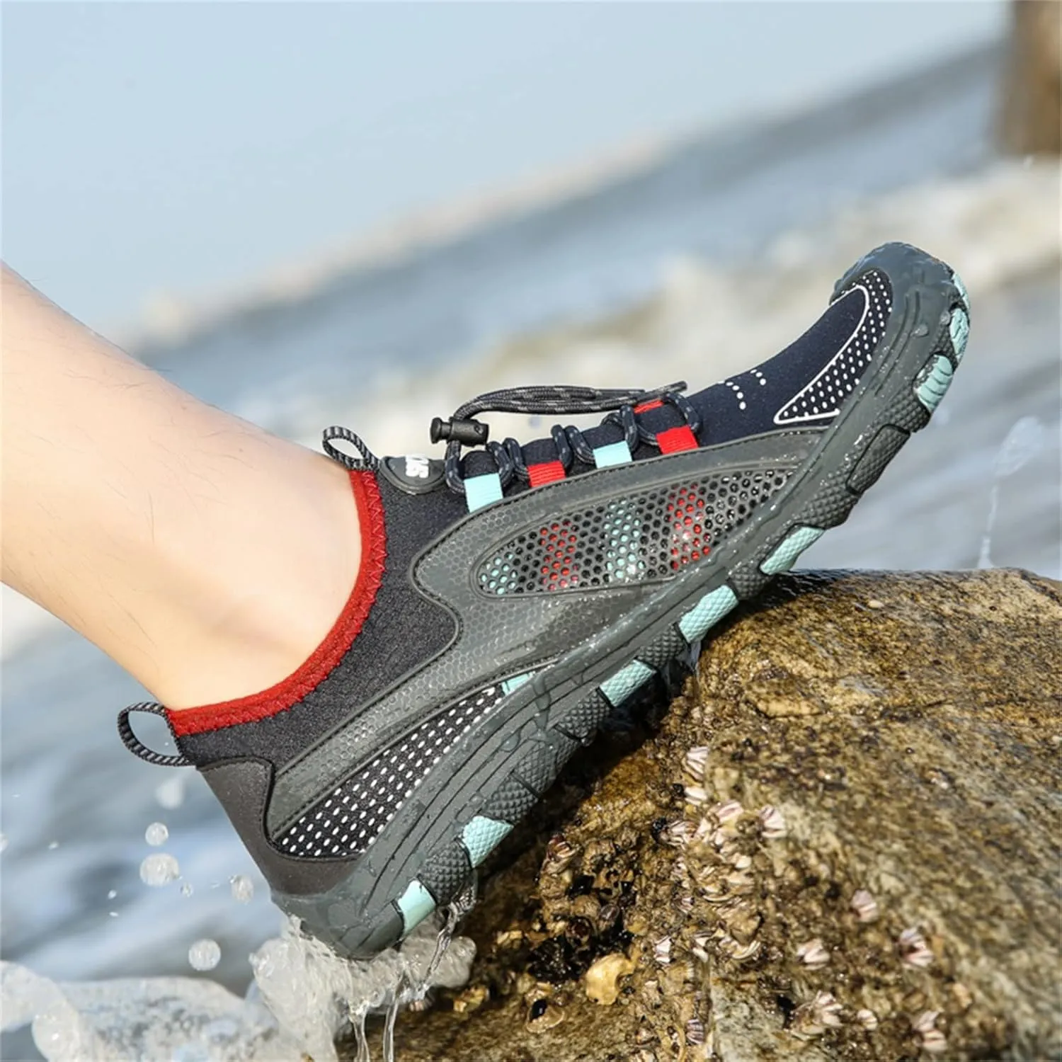 Barefoot Water Shoes Quick Dry Aqua for Women Men Beach Swim Pool Surf Yoga Hiking Kayaking Lightweight Non Slip Outdoor Sports