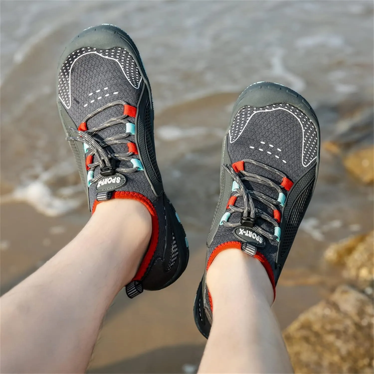 Barefoot Water Shoes Quick Dry Aqua for Women Men Beach Swim Pool Surf Yoga Hiking Kayaking Lightweight Non Slip Outdoor Sports