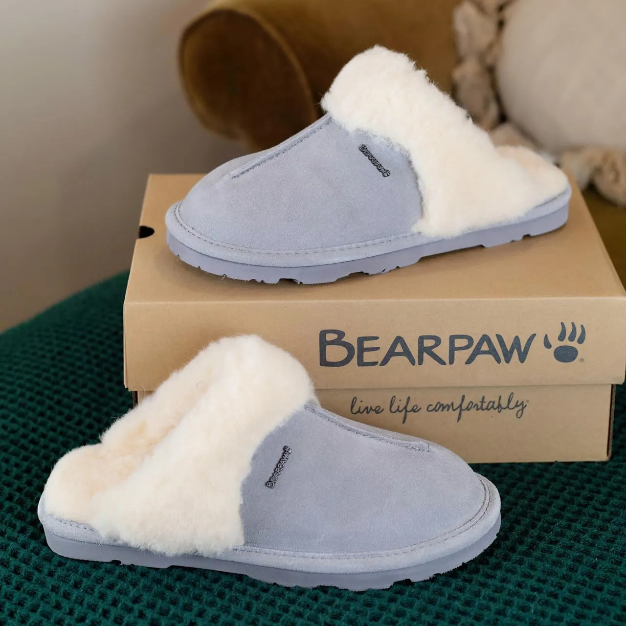 BEARPAW Women's Loketta Multiple Colors | Women's Slipper | Women's Shoe | Comfortable & Lightweight