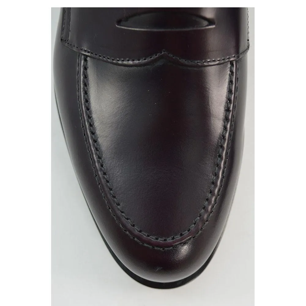 Berwick 1707 Penny Loafer (9628) Burgundy Hi-Shine
