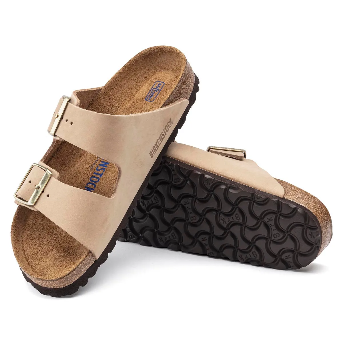 Birkenstock 1019016 Women's Arizona Soft Footbed Sandcastle