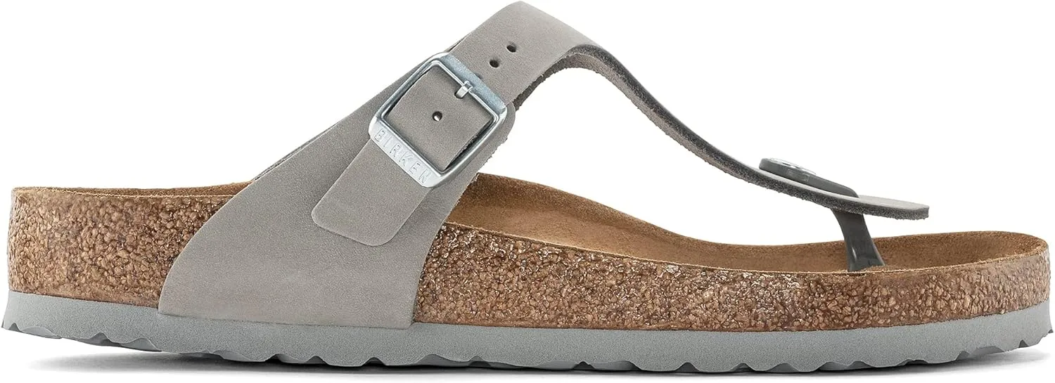Birkenstock Women's Soft Footbed Gizeh SFB Dove Gray Nb R