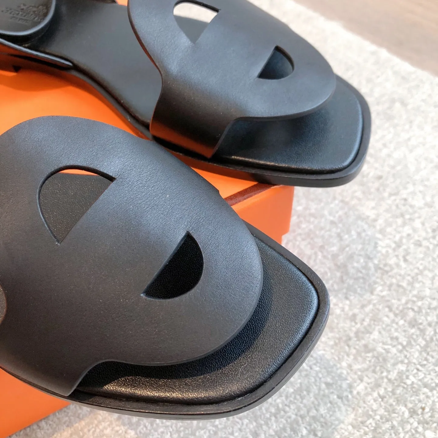 Black Julie Sandal