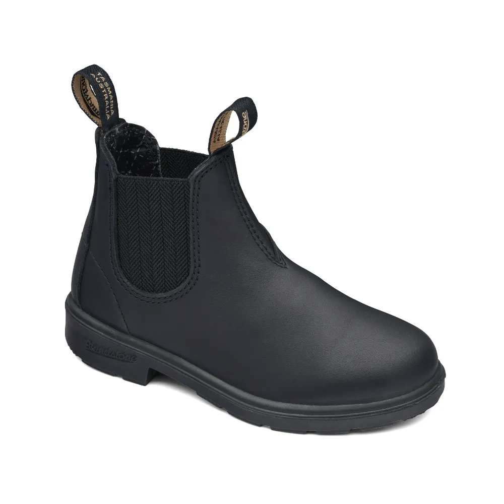 Blundstone Unisex #631 Kids Elastic Side Soft Toe Chelsea Boot, Black
