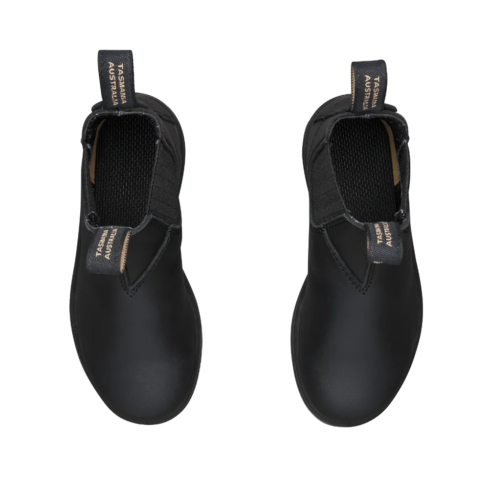 Blundstone Unisex #631 Kids Elastic Side Soft Toe Chelsea Boot, Black