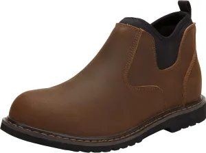 Boulder Creek by Kingsize Men's Wide Width Pull-On Boots