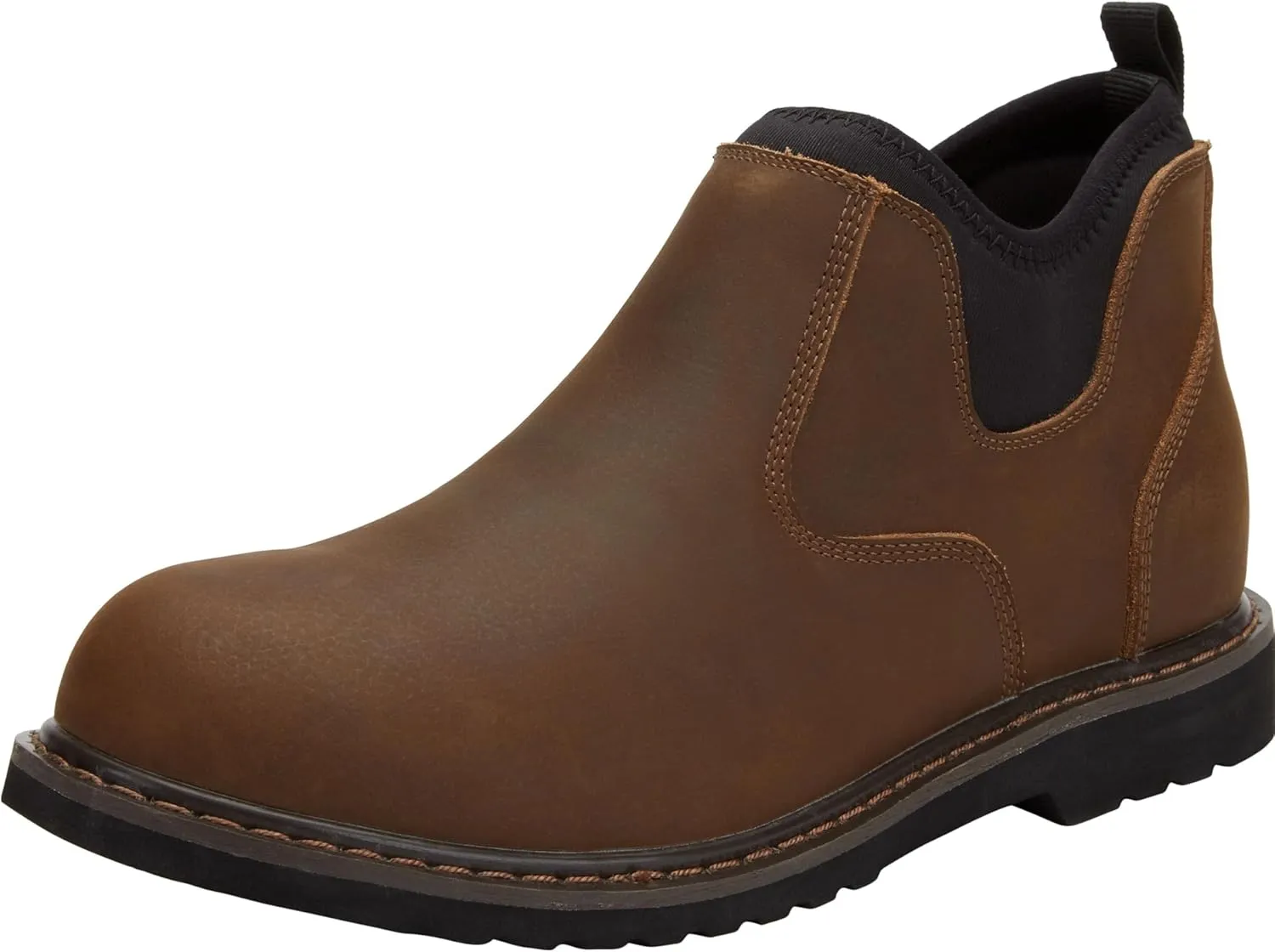 Boulder Creek by Kingsize Men's Wide Width Pull-On Boots