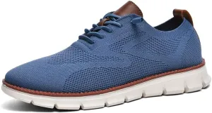 Breeze Shoes for Men Oxfords Lace-Up Lightweight Casual Walking Comfortable Dress wearbreeze Breeze Urban Shoes