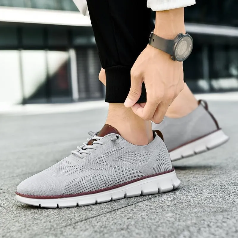 Breeze Shoes for Men Oxfords Lace-Up Lightweight Casual Walking Comfortable Dress wearbreeze Breeze Urban Shoes